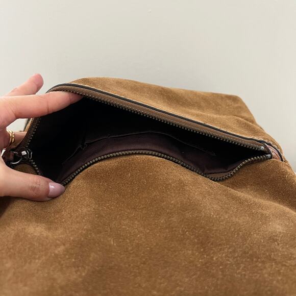 FRYE Chris Suede Leather Backpack Sand main image 5